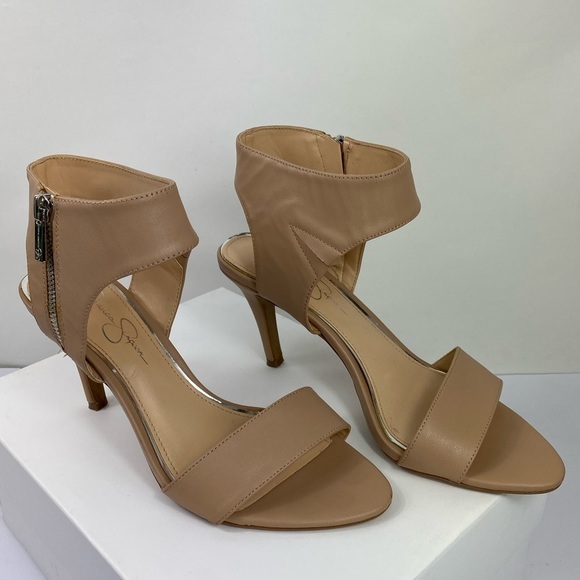 JESSICA Simpson Tan Women's Heels Shoes Size 8M - Picture 12 of 14